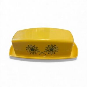 70’s Floral Butter Dish
